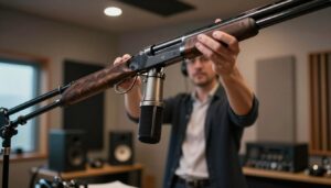 fix echo with shotgun mic