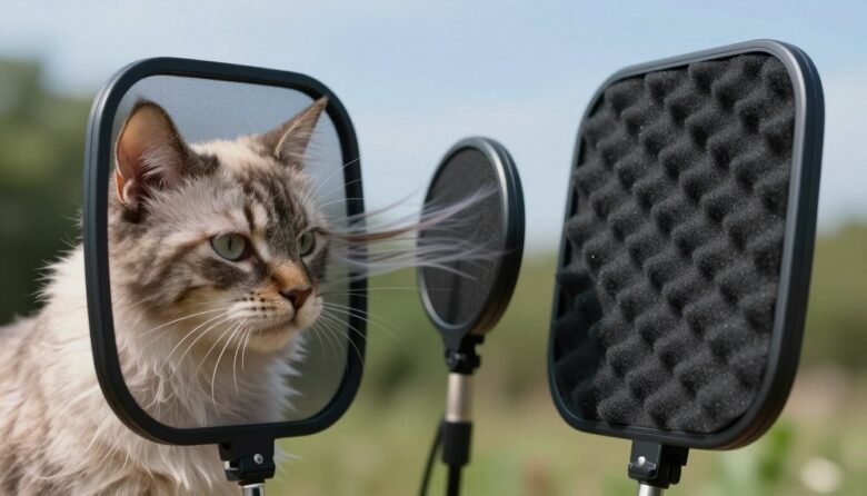 shotgun mic wind protection